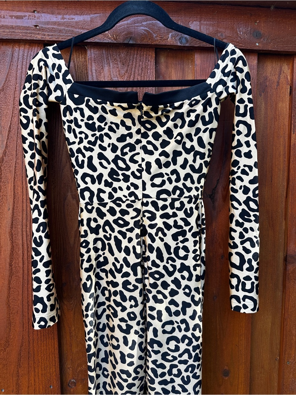 Halpern leopard jumpsuit - Picture 10 of 12